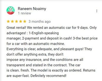 auto car rental google 2